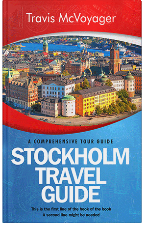 Premade Book Cover Red Damask