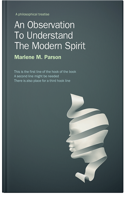 Front view of Premade Politics & Law & Society Book Cover - Limed Spruce