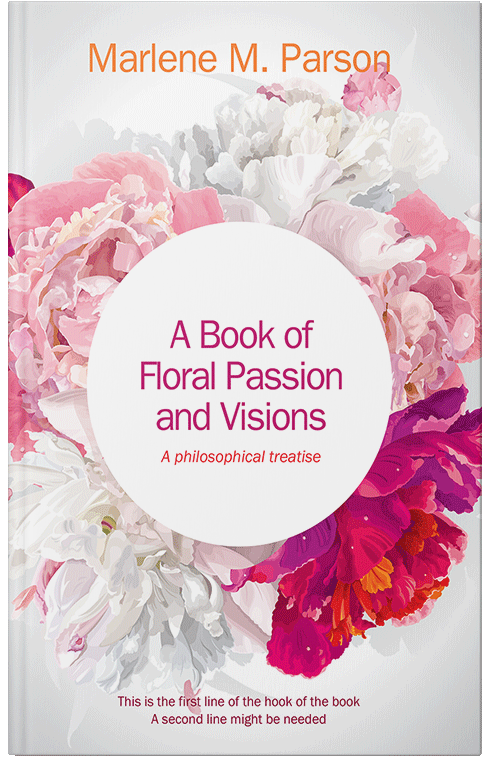 Front view of Premade Poetry Book Cover - Ebb