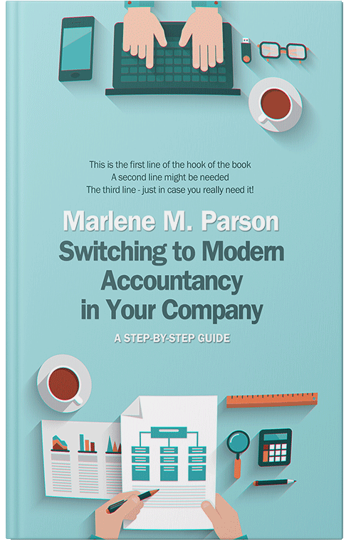 Front view of Premade Business Book Cover - Sinbad