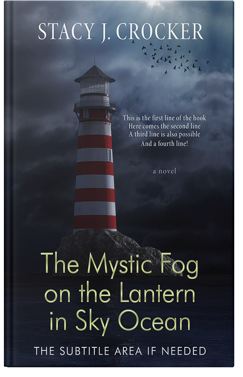 Front view of Premade Mystery & Thriller & Suspense Book Cover - Mirage