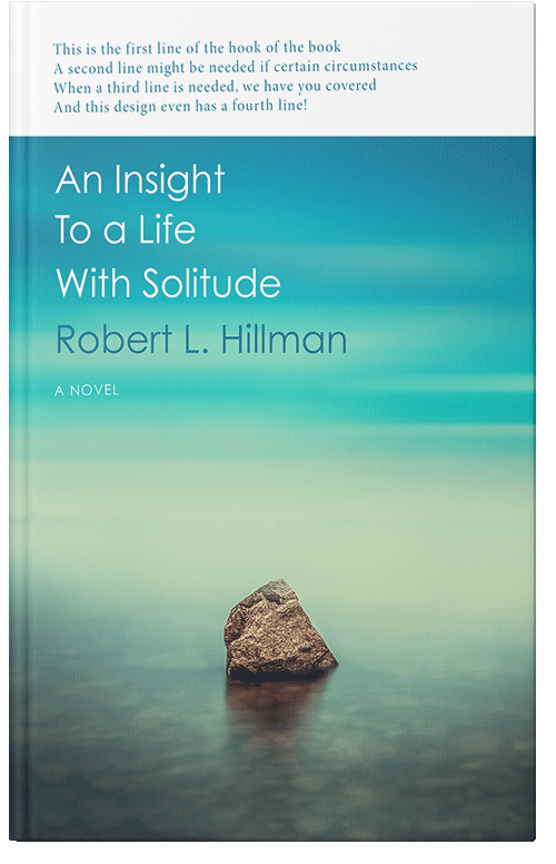 Front view of Premade Poetry Book Cover - Keppel