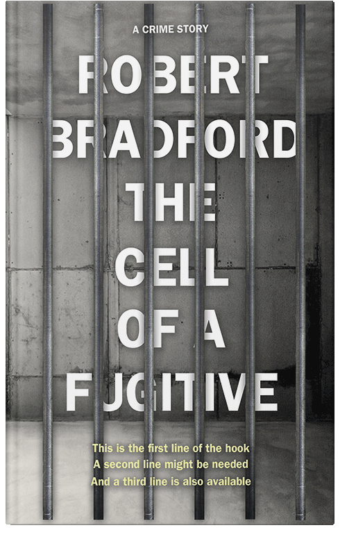 Front view of Premade Mystery & Thriller & Suspense Book Cover - Ironside Gray