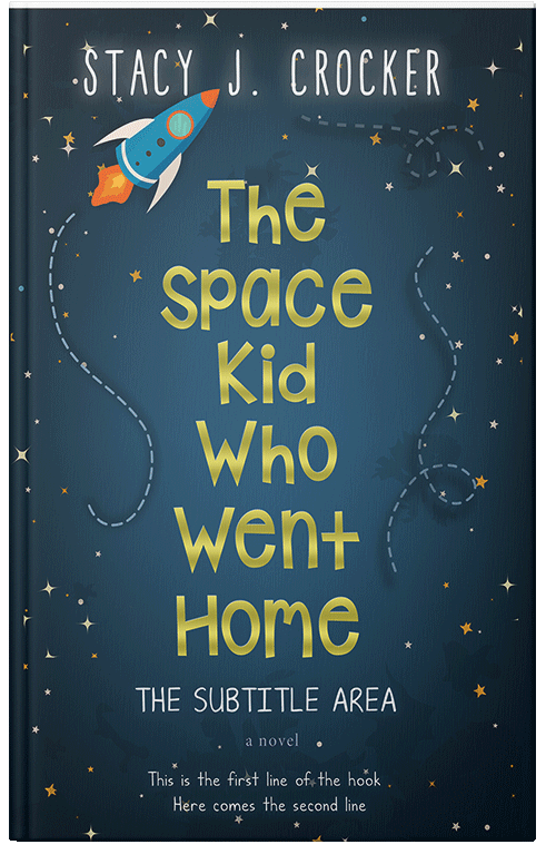 Front view of Premade Children's Book Cover - Lola