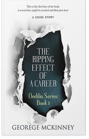 Premade Book Cover Outer Space