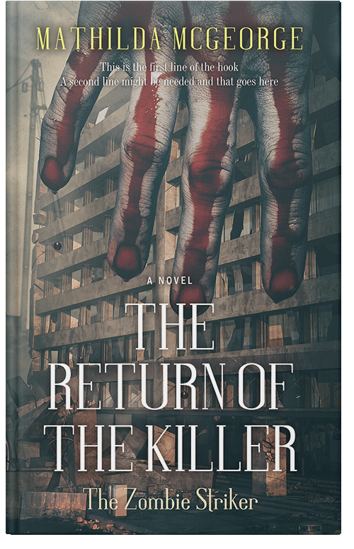 Front view of Premade Horror Book Cover - Cape Cod