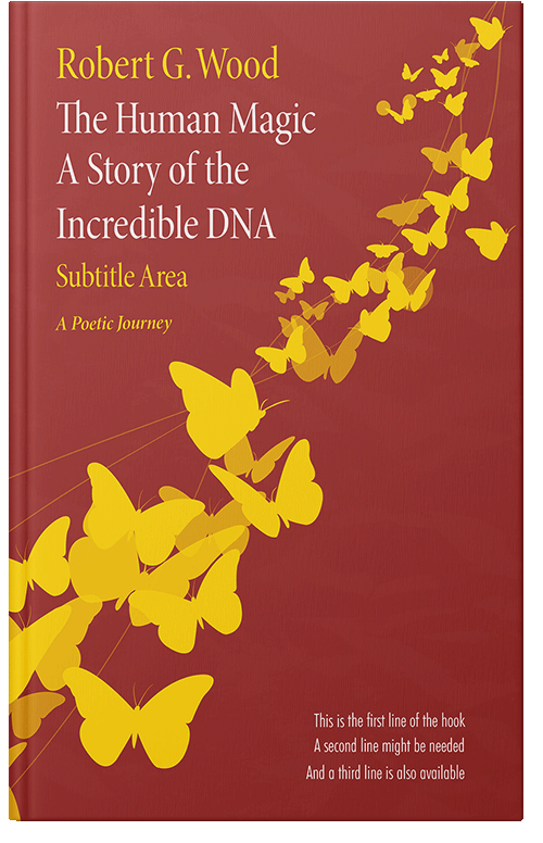 Front view of Premade Science & Nature Book Cover - Stiletto