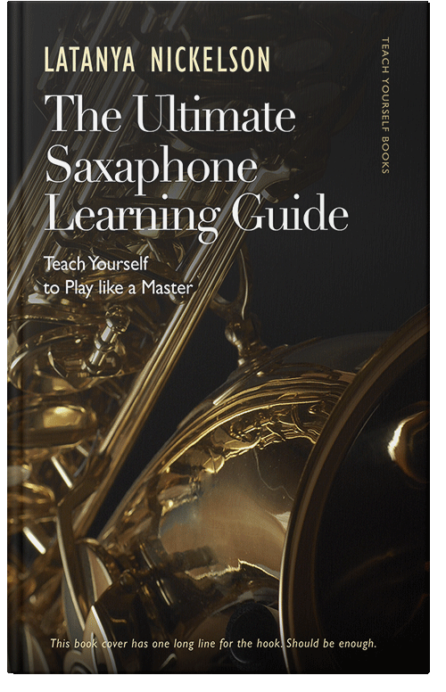 Front view of Premade Abstract Book Cover - Eternity