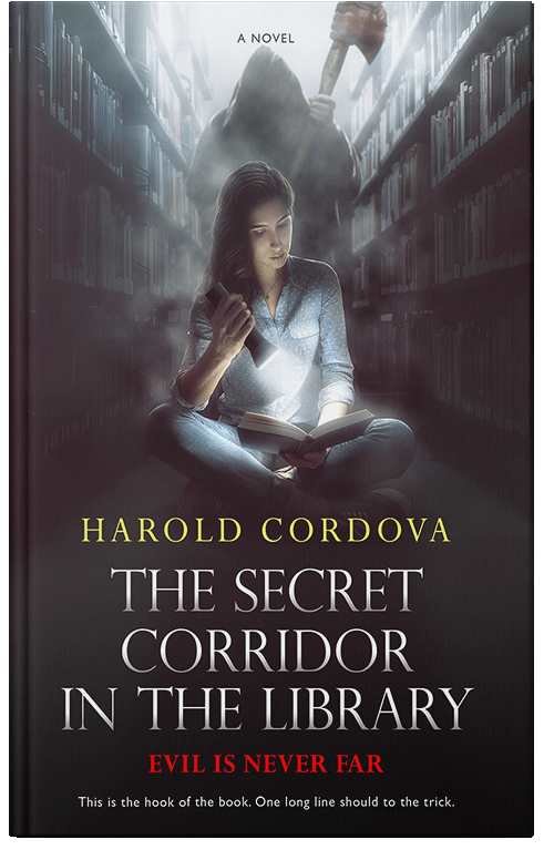 Front view of Premade Mystery & Thriller & Suspense Book Cover - Thunder