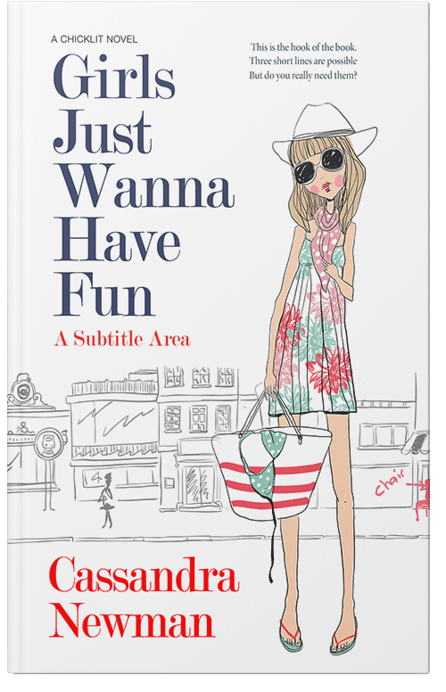 Front view of Premade Teen & Young Adult Book Cover - Soft Amber