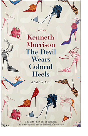 Pre Made Book Cover Dawn Pink