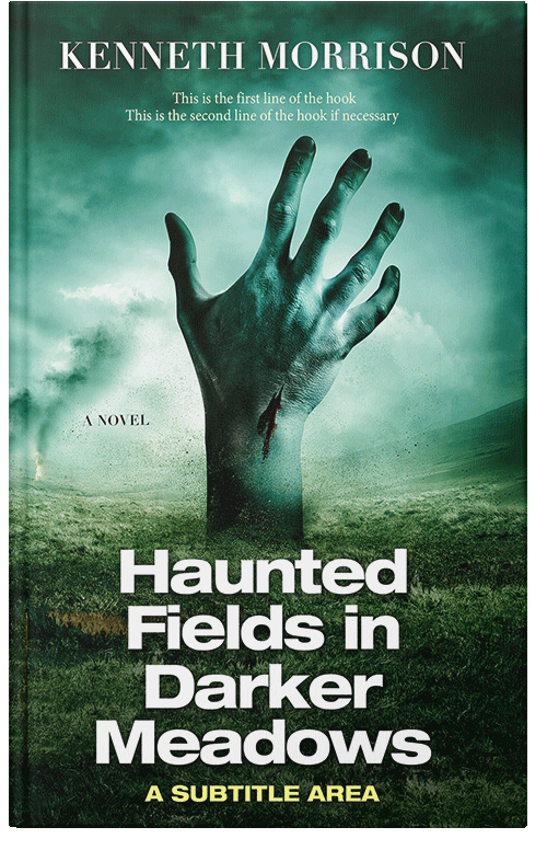 Front view of Premade Horror Book Cover - Edgewater