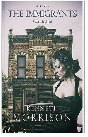 Premade Book Cover Swiss Coffee