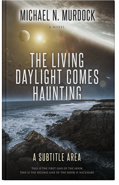 Front view of Premade Apocalyptica Book Cover - Tuatara