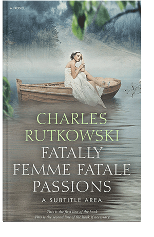 Pre Made Book Cover Stack