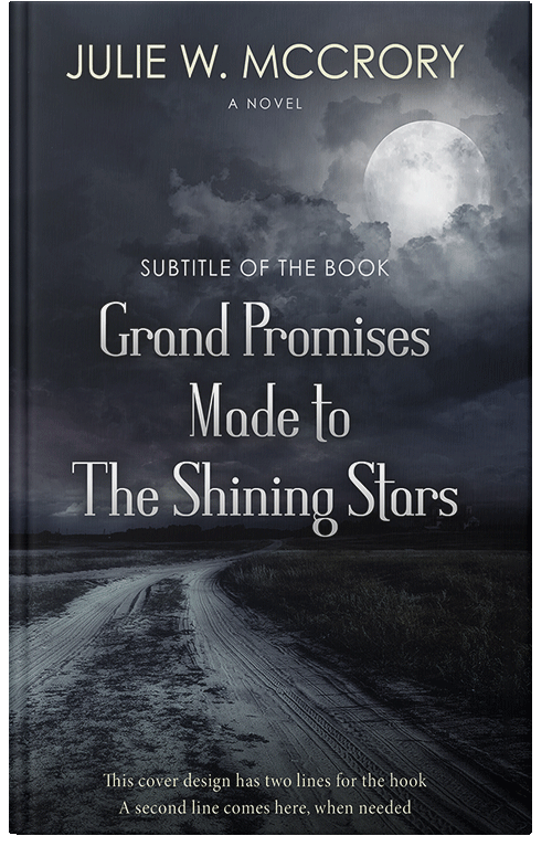 Front view of Premade Mystery & Thriller & Suspense Book Cover - Ebony Clay