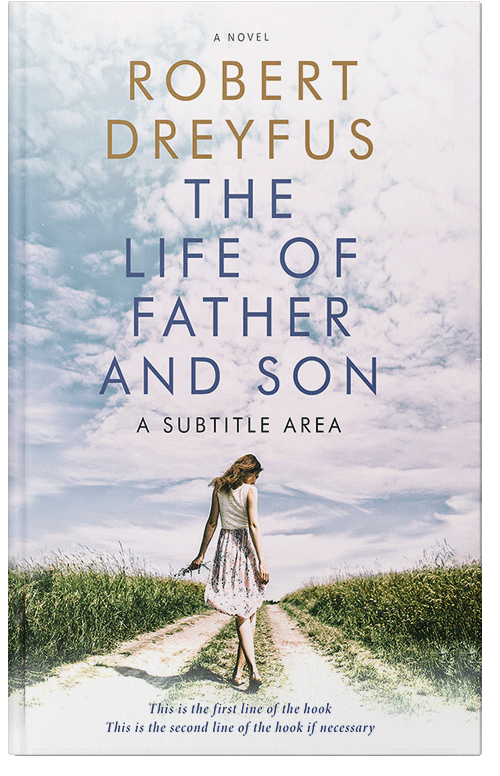 Front view of Premade Romance Book Cover - Bon Jour