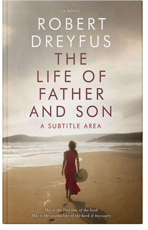 Front view of Premade Romance Book Cover - Sisal