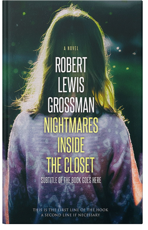 Front view of Premade Teen & Young Adult Book Cover - Bison Hide