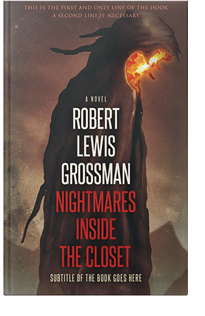 Pre Made Book Cover Rock