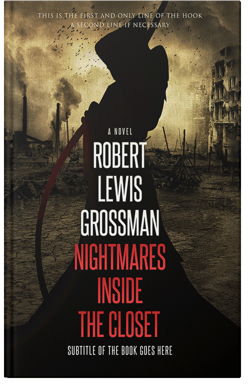 Front view of Premade Apocalyptica Book Cover - Twine