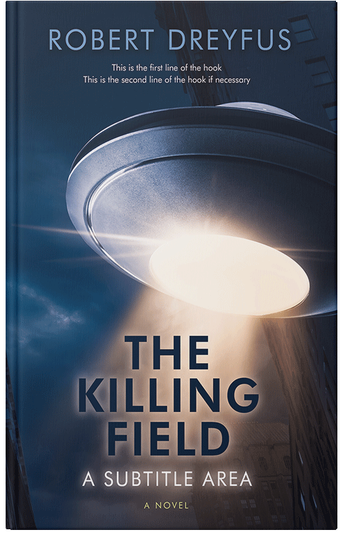 Front view of Premade Science Fiction Book Cover - Cloud Burst