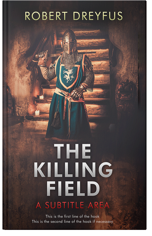 Front view of Premade Historical Book Cover - Thunder