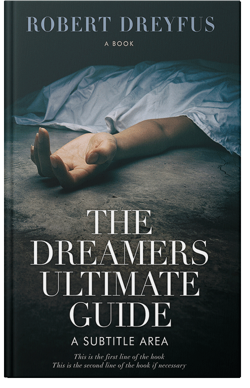 Front view of Premade Mystery & Thriller & Suspense Book Cover - Bunker