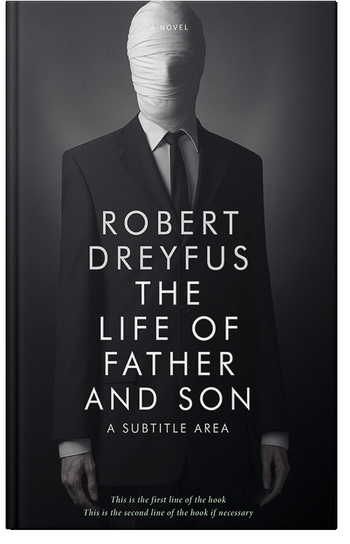 Front view of Premade Horror Book Cover - Woodsmoke