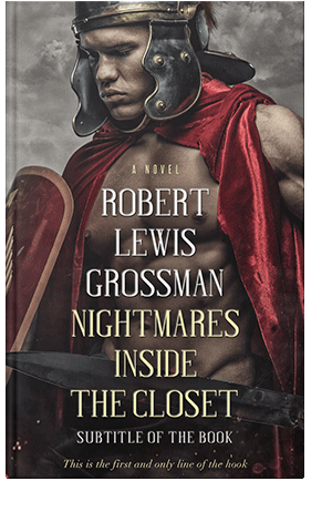 Pre Made Book Cover Cocoa Brown