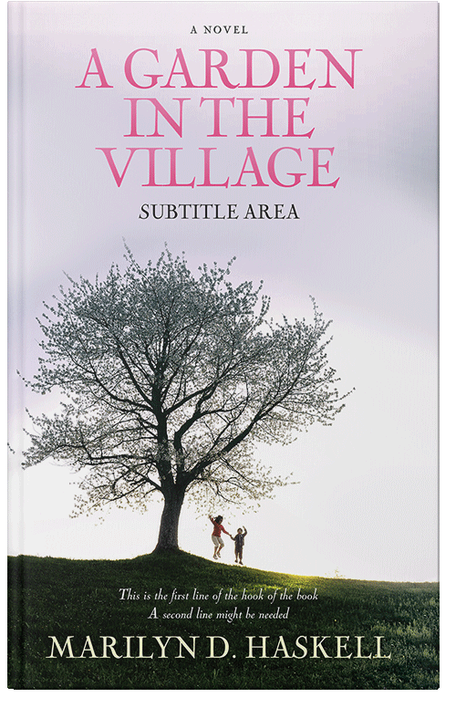 Front view of Premade Romance Book Cover - Log Cabin