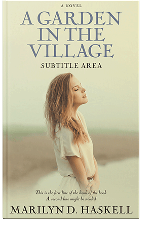 Pre Made Book Cover Beryl Green