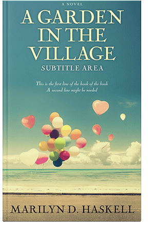 Pre Made Book Cover Smalt Blue