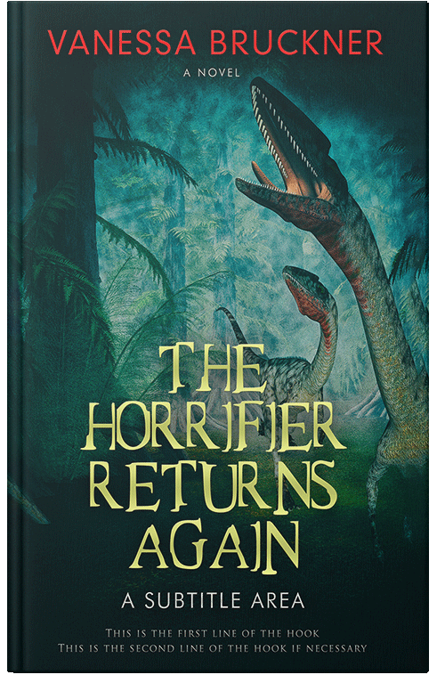 Front view of Premade Historical Book Cover - Bottle Green