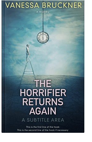 Pre Made Book Cover Blue Dianne