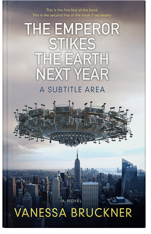 Front view of Premade Science Fiction Book Cover - Cloud