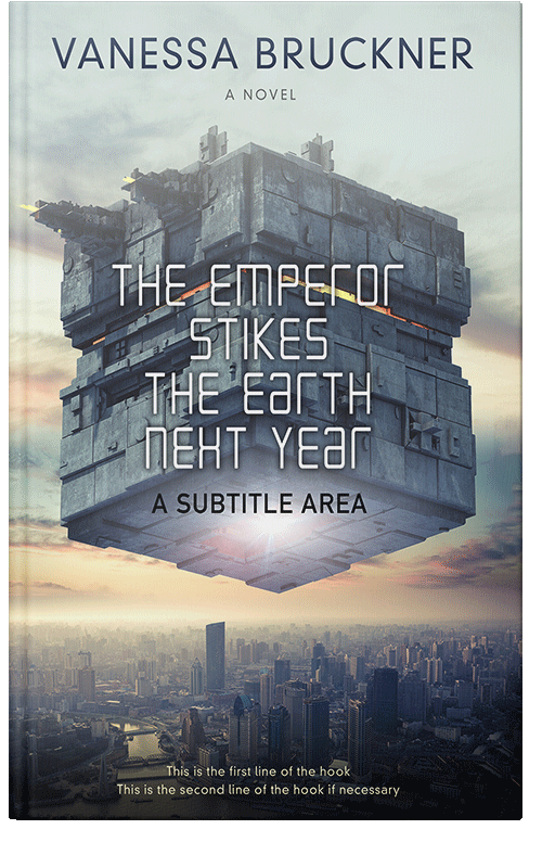 Front view of Premade Science Fiction Book Cover - Kangaroo