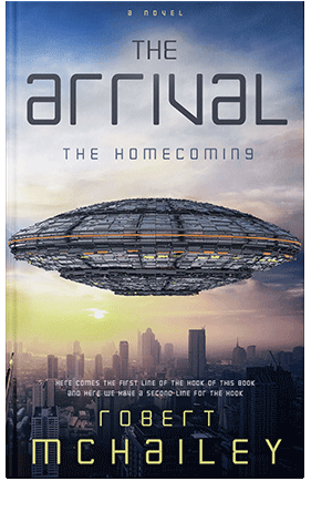 Pre Made Book Cover Ship Gray