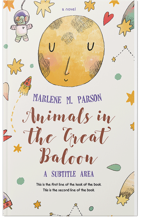 Front view of Premade Science Fiction Book Cover - Spring Wood