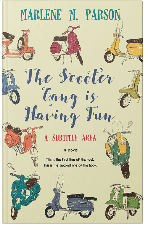 Front view of Premade Travel Book Cover - Aths Special