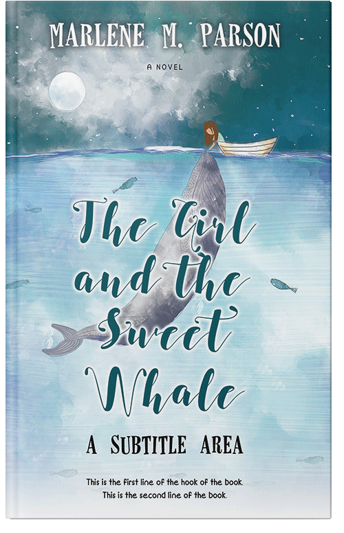 Front view of Premade Surreal Book Cover - Botticelli