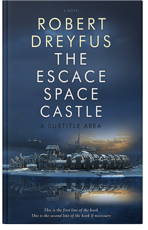 Front view of Premade Science Fiction Book Cover - Cloud Burst