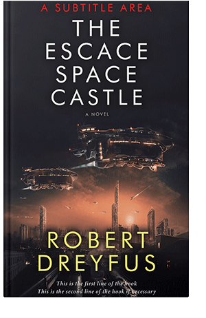 Pre Made Book Cover Antique Brass