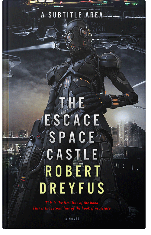 Front view of Premade Science Fiction Book Cover - Woodsmoke