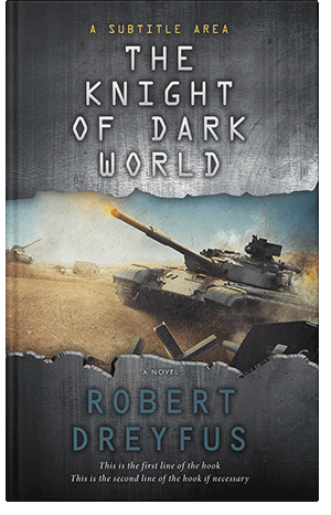 Premade Book Cover Outer Space