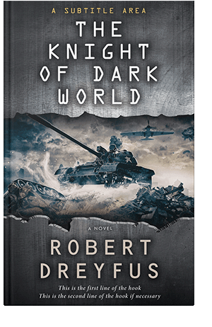 Pre Made Book Cover Outer Space