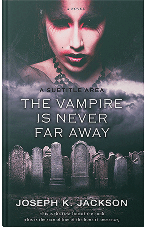 Premade Book Cover Outer Space