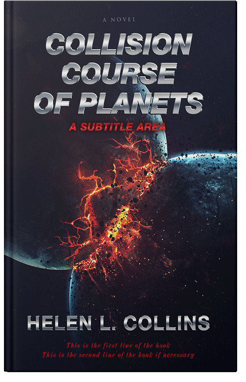 Front view of Premade Apocalyptica Book Cover - Cinder