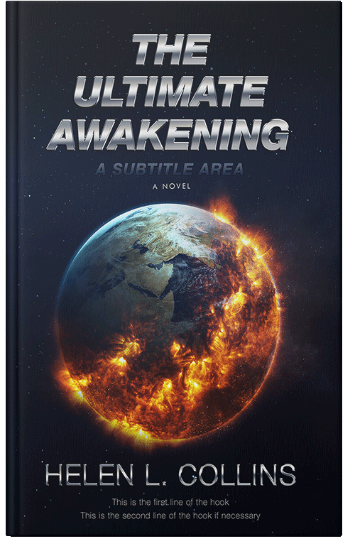 Front view of Premade Apocalyptica Book Cover - Cinder