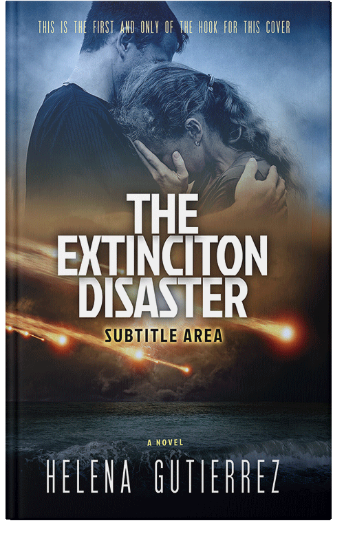 Front view of Premade Apocalyptica Book Cover - Clinker